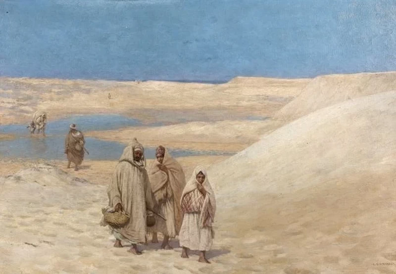 Personaggi tra le dune di Tangeri